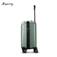 Petite valise à roulettes rigide, couleur moderne et fraîche, 20 pouces, valise de cabine pour homme et femme, légère, portable, avec serrure