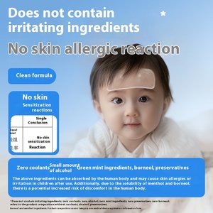 QuikCool医療用解熱性パッチ幼児用ホット & コールドパック妊娠中の女性用フィーバー物理冷却パッチ - Product Image 4