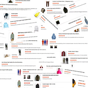 Tuta Sportiva Personalizzata <span class=keywords><strong>con</strong></span> Logo Ricamato, Felpa <span class=keywords><strong>con</strong></span> Zip e Pantaloni Larghi per Uomo, Abbigliamento Streetwear, Produttori di Tute Nere 100% Cotone - Product Image 6