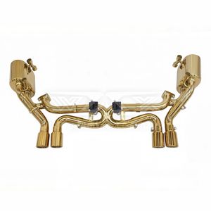 Escape trasero Catback con válvulas de titanio y cuatro salidas para 991.1 2012-2015 3.4L Performance Sport - Product Image 1