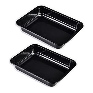 800ml riciclato Cpet Ovenable cibo vassoio torta ovale microonde scatole di plastica vassoi contenitore cibo Cpet vassoio - Product Image 1