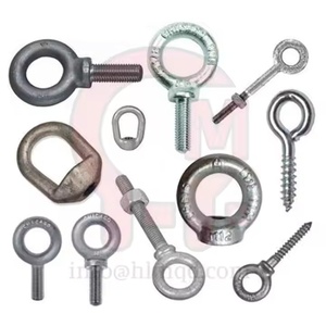 HLM all'ingrosso Din580 bullone di ancoraggio saldato dado 80mm acciaio al carbonio & bulloni in acciaio inox per costruzione di sollevamento di sartiame - Product Image 3