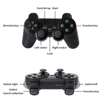 Topleo Game Stick Boxing Machine, consoles de jeux vidéo électroniques multilingues, Game Stick