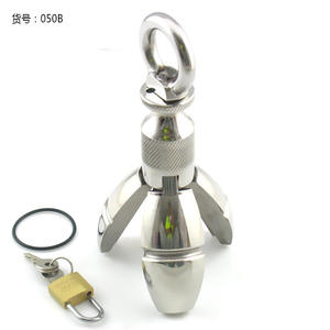 304 Roestvrijstalen Openingsvergrendeling Open Hoek 60Mm Zware Grote Anale Plug G G Spot Masturbatie Seksspeeltjes - Product Image 3