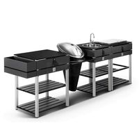 Cuisine extérieure en acier inoxydable, armoires de cuisine extérieures, plan de travail en acier inoxydable 304, barbecue à gaz