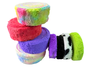 Ruban en fausse fourrure douce et moelleuse Boca pour la confection <span class=keywords><strong>de</strong></span> nœuds pour cheveux, la décoration hivernale, les projets créatifs et les chapeaux décorés - Product Image 6