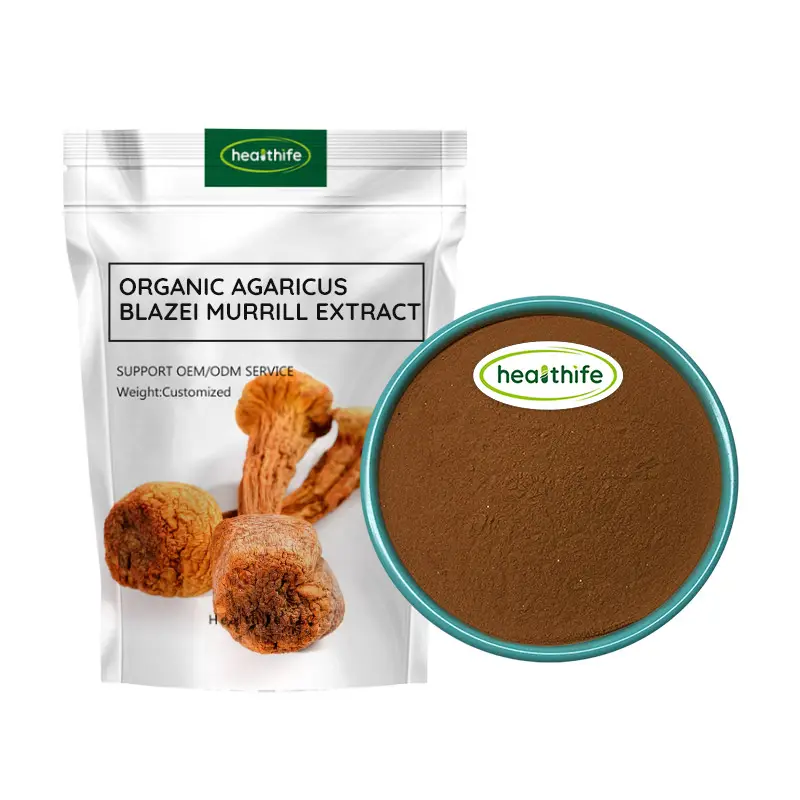 FocusHerb Organique Agaricus Blazei Murill Extrait De Champignon 10% ~ 50% Polysaccharides Poudre