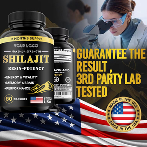 High Potency Extra Strength Shilajit <strong>Capsules</strong> To Boost Energy Performance <strong>Men</strong> Health Shilajit Pill Mineral Supplements - Product Image 2