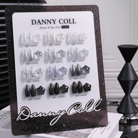 DANNYCOLL HEMA&TPO FREE Flash Gel Polish Set 12 Couleurs Marque Privée Vente en Gros Vernis à Ongles Gel Réfléchissant Logo Personnalisé