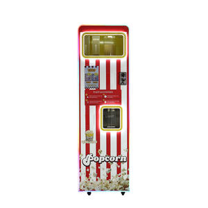 OEM製造工場 紙幣・硬貨対応 カラーファンタジー 小型ビジネス向け 全自動綿菓子自動販売機 - Product Image 4