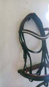 สายบังเหียนหนังม้าทำมือสุดหรูทนทานและสวมใส่สบายออกแบบมาสำหรับนักขี่ม้ามืออาชีพ - Product Image 4