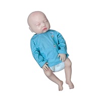 Poupée réaliste en silicone Sunnyfan, poupée reborn en silicone souple et solide pour l'entraînement des nourrissons et l'éducation des nouveau-nés
