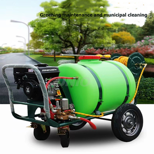 Benzinmotor-Pumpenwagen mit Sprühgerät für Landwirtschaft und Gartenbewässerung - Product Image 6
