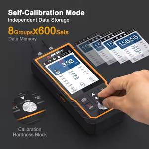 Medidor de pintura ultrasónico Digital Sndway, probador de <span class=keywords><strong>Metal</strong></span> de espesor de mano, medidor de capa de espesor de alta precisión - Product Image 4