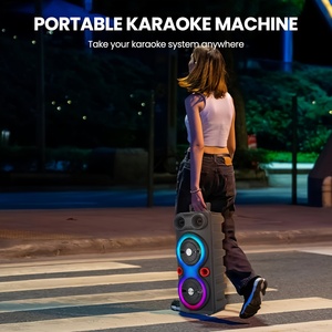 Loa Bluetooth không dây di động, đèn LED lớn, âm trầm mạnh mẽ, nghe nhạc MP3 ngoài trời, có chức năng FM, âm thanh hay, thích hợp cho loa tiệc tùng - Product Image 4