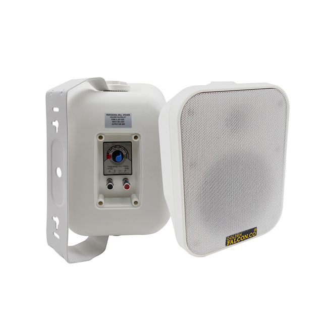 Waterproof 5 Inch Wall Mounted Speaker Sound System Outdoor Indoor in Wall Speaker for School Classroom and Gym