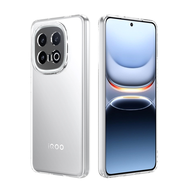 For Vivo IQOO 13 2.0mm TPU Clear Case - Bulk Wholesale, MOQ 10 Units, Fast Shipping, Factory Stock