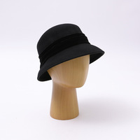 Béret en velours et laine style vintage français pour femme, chapeau de peintre élégant pour l'hiver, couvre-chef d'artiste pour dames