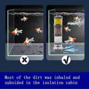 Tanque de peces inflable Agua oxigenada incorporada Goblin Fish Estiércol Colector de defecación Filtro circulante Filtro de lecho fluidizado - Product Image 3