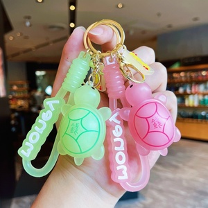 Bán buôn mới xuyên biên giới luminbous animalsl Keychain dễ thương kim loại mặt dây chuyền cho ba lô tùy chỉnh chủ chốt Aladdin đèn những người yêu thích - Product Image 5
