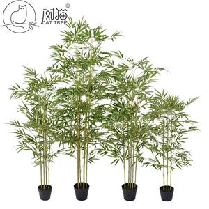 Arbre en <span class=keywords><strong>bambou</strong></span> en plastique chinois à haute simulation, plantes artificielles en <span class=keywords><strong>bambou</strong></span> en pot pour la décoration - Product Image 5