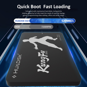 ไดรฟ์โซลิดสเตท 128GB 2256GB 512GB SSD สำหรับโน้ตบุ๊ก 3D NAND Flash SSD 128GB - Product Image 3