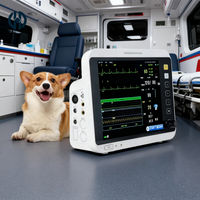 Moniteur patient portable pour usage vétérinaire, détecteur de signes vitaux multiparamètres pour chiens, chats et autres petits animaux