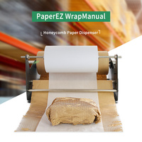 Machine d'emballage semi-automatique PaperEZ Honeycomb Paper Expander pour l'emballage de produits alimentaires, de tabac, de vêtements et de cartons