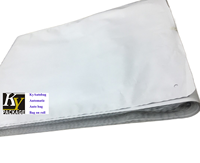 Conception de logo personnalisé sac auto préouvert anti-odeur perforé en poly pe sac pré-ouvert en rouleau pour petites pièces machine sac automatique