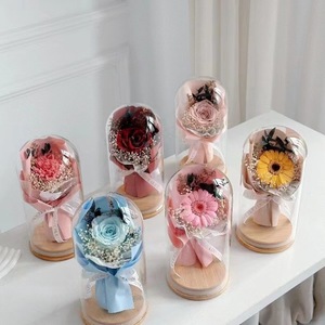 Rose Eterne di Lusso Fatte a Mano in Cupola di Vetro per Regali di San Valentino, Laurea e Pasqua - Vendita all'Ingrosso - Product Image 5