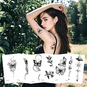 ของขวัญแบบกำหนดเอง ลายสักชั่วคราวกันน้ำ ลายตลกๆ ลายโจรสลัด สำหรับเด็ก ลายสักติดหน้า มือ แขน - Product Image 2