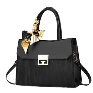 Dames Nieuwe Geborduurde Grote Capaciteit Handtas Grensoverschrijdende Mode High-Value Joker Design Atmosferische Schoudertas - Product Image 1