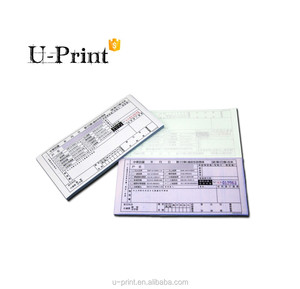 Cmyk đầy đủ màu sắc in Offset tùy chỉnh kiểm tra Sổ Ghi Chép văn phòng khách sạn nhà hàng hóa đơn Cuốn sách nhận - Product Image 2