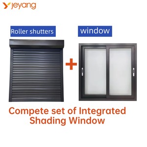 Système de volets roulants en alliage d'aluminium pour fenêtres, design moderne, sécurité et protection contre le vent - Product Image 3