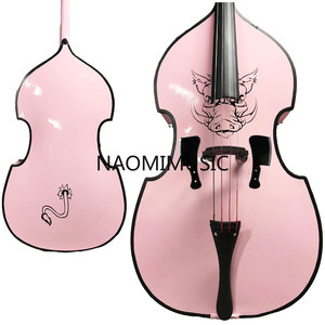เบสคู่ NAOMI รุ่นพิเศษสั่งทำพิเศษ ขนาด 4/4 3/4 เบสตั้งตรง ขายส่งชุดเบสคู่ คอนทราเบส - Product Image 2
