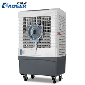 Refrigerador de ar portátil de 50l, grande capacidade de água, evaporativo