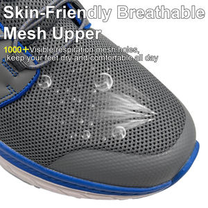 Fabricant de chaussures médicales Chaussures diabétiques grande taille pour la neuropathie des pieds gonflés de style marche large et légère et réglable - Product Image 5