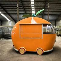 Personnalisez divers modèles de chariots de restauration pour la cuisine en plein air avec des chariots alimentaires électriques rapides et mobiles à quatre roues