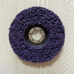 Disques de <span class=keywords><strong>nettoyage</strong></span> et de dénudage noir, à changement rapide, Surface, pour enlever la peinture, avec arbre - Product Image 2