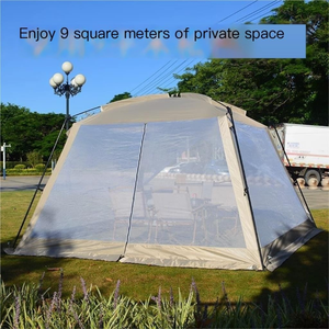 Tente <span class=keywords><strong>moustiquaire</strong></span> d'extérieur, <span class=keywords><strong>abri</strong></span> de pluie, pavillon d'ombrage, tente pare-soleil anti-UV pour la pêche et les pique-niques, tente de camping - Product Image 4
