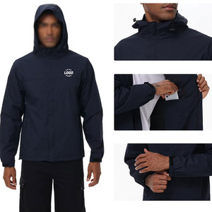 Men's Windbreaker <b>Jacket</b> Comfortable Lightweight Hooded Outerwear For Travel and Sports Casual Wear Windbreaker <b>Jacket</b> For Men - Product Image 6