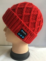 Topi Beanie Headset Nirkabel, Topi Beanie Rajut Musim Dingin dengan Headphone Nirkabel Topi Musim Dingin