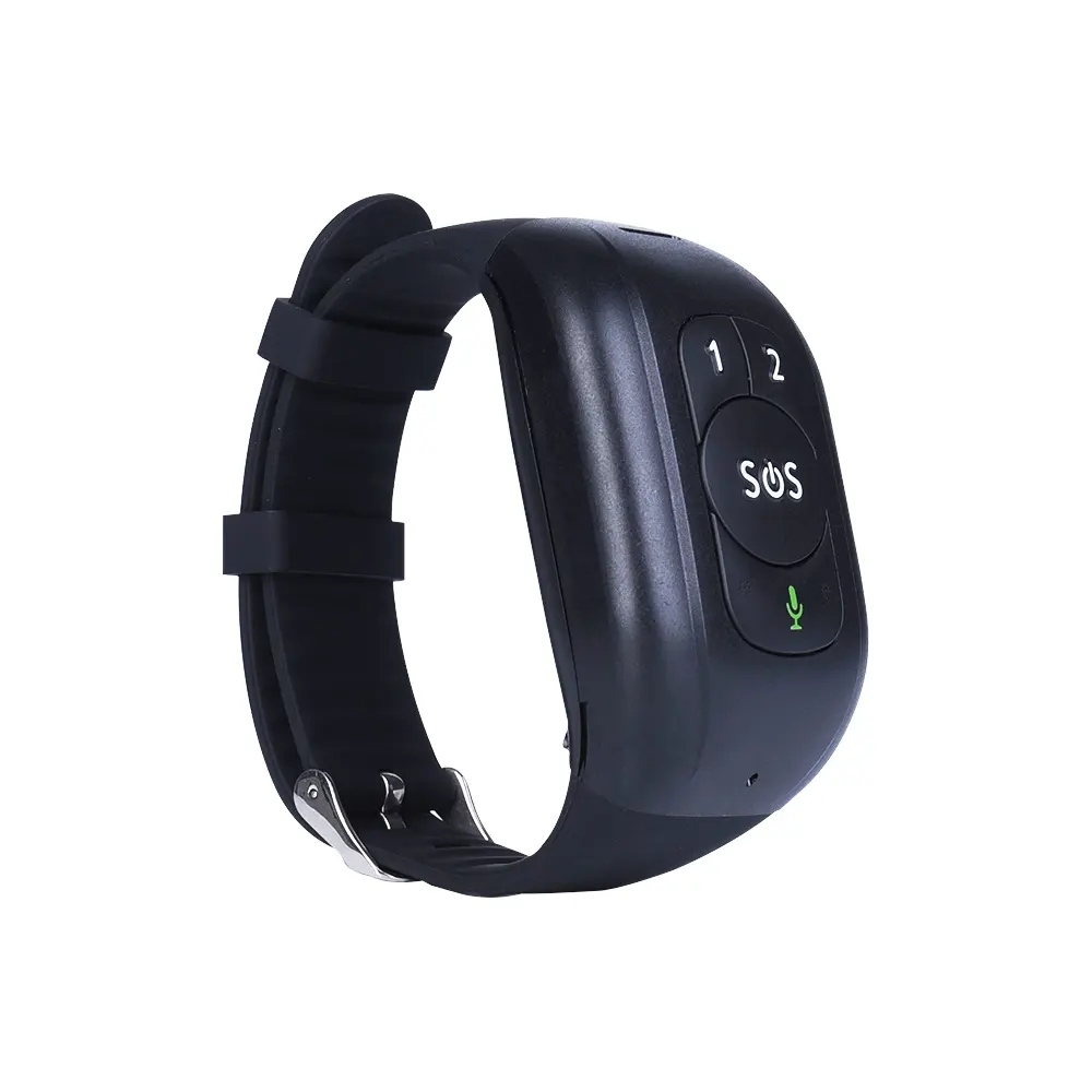 Manufacturer 4G Elderly Tracking Anti-lost Remote Monitor Locator SOS Smart Watch Tracker Alzheimer's Temperature GPS Bracelet