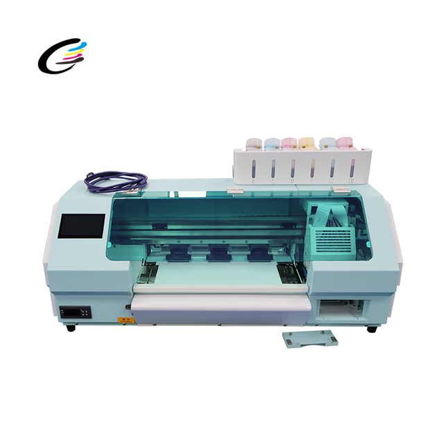 Fcolor 35cm Label Printer, 6-color Water-based Pigment Ink, XP600 Printhead Configuration, 1-year Warranty.