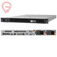 Serveur rack ThinkSystem SR635 V3 1U, processeur AMD 4e génération 128 cœurs, 12 DDR5 3 To 6400 MHz SATA pour la virtualisation de centre de données Lenovo