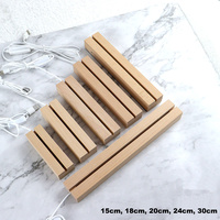 Base lumineuse LED en bois 20 24 30 cm, grande base lumineuse LED rectangulaire en acrylique pour acrylique