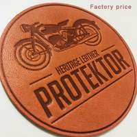 Meilleur prix personnalisé marque Jeans vêtements vêtements étiquette PU étiquette en cuir gaufré étiquette Patch pour vêtements vêtement en gros