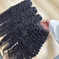 Extensions de cheveux ondulés Goodluck en gros – Cheveux humains naturels bruts vierges bouclés de temple birmans – Fournisseur de mèches de cheveux humains