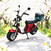 1000w 2000w 60v12AH/20AH/30AH Lityum Pil Şişman Lastikli Citycoco Bluetooth Telefon Tutucu NFC Elektrikli Scooterlar E-scooter Kutulu