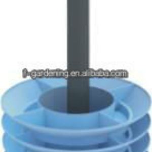 Macetas Verticales SOL, Fáciles de Montar, Macetero Redondo Tipo Bola, Apilable, de Plástico, Tipo Farola, con Autorriego - Product Image 3